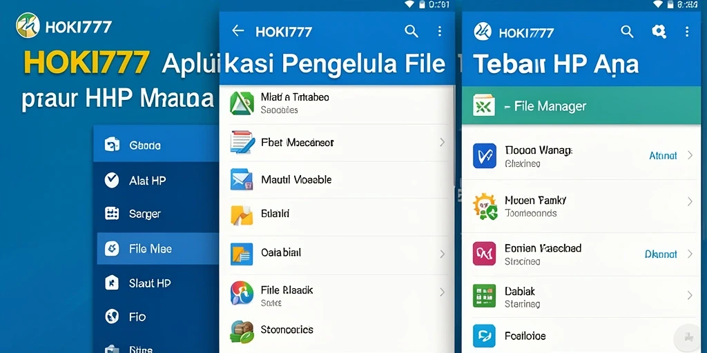 Antarmuka HOKI777 yang simpel dan fungsional untuk pengelolaan file.