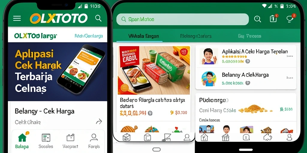 Antarmuka OLXTOTO menampilkan fitur Cek Harga dengan jelas dan menarik.