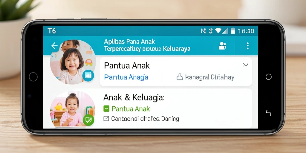 Tampilan antarmuka aplikasi Pantau Anak T6 yang intuitif dan ramah pengguna.