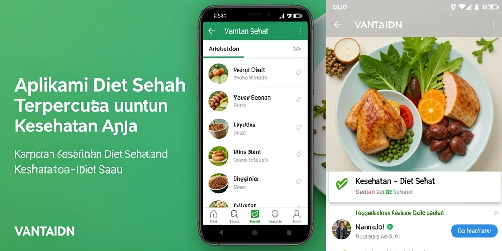 Tampilan antarmuka aplikasi VANTAIDN yang menarik dan fungsional.